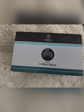 Greenline PHILADELPHIA City Whiskey Tumblers - Set of Two